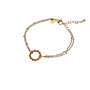 Day & Eve armband B61300-2 Goudkleurig