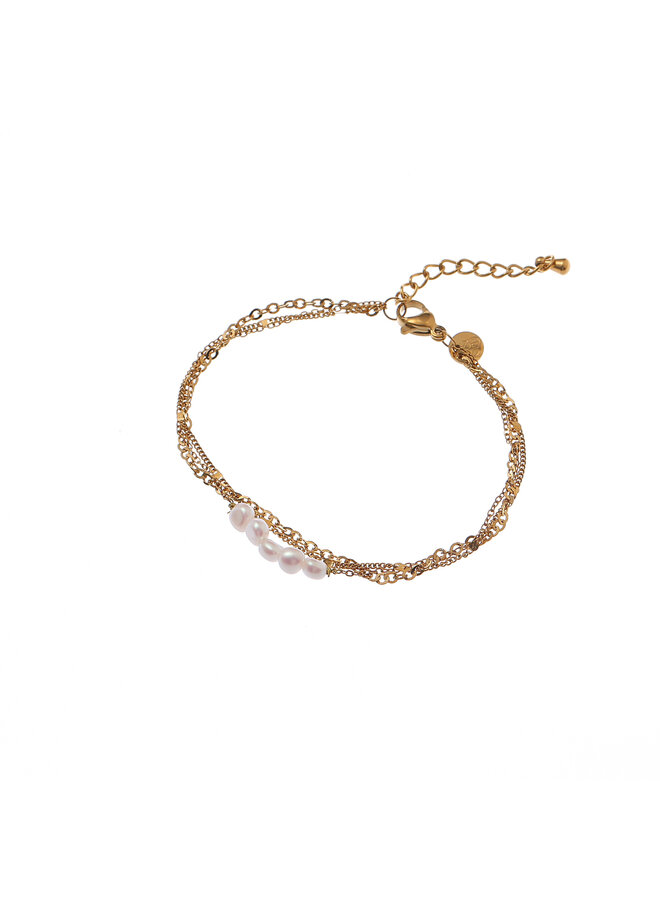 Day & Eve armband B61284-2 Goudkleurig