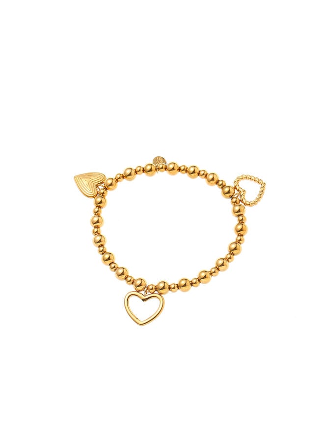 Day & Eve armband B61278-2 Goudkleurig