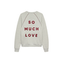 Sweater So Much Love Light Grey Melange