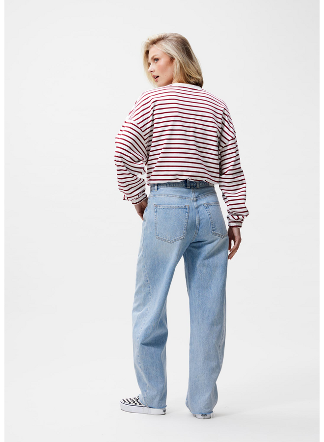 Sweater Striped Rhubarb