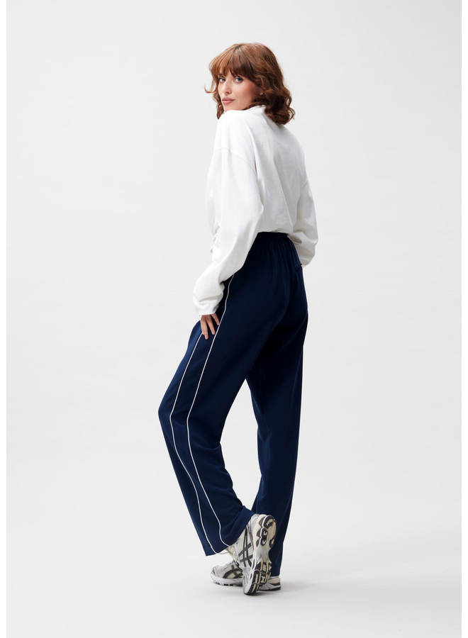 Broek Tracksuit Piping Navy Blazer