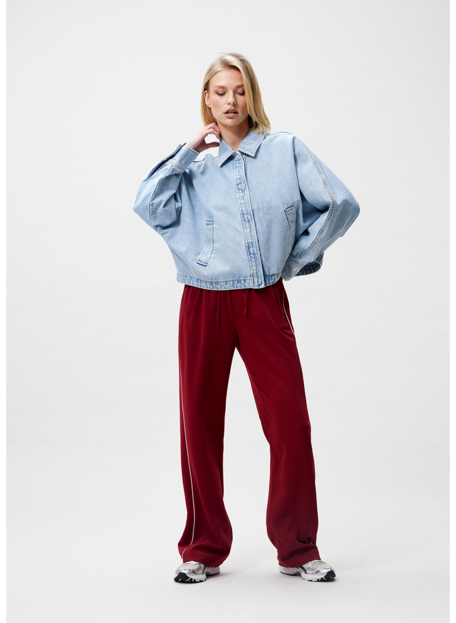 Broek Tracksuit Piping Rhubarb