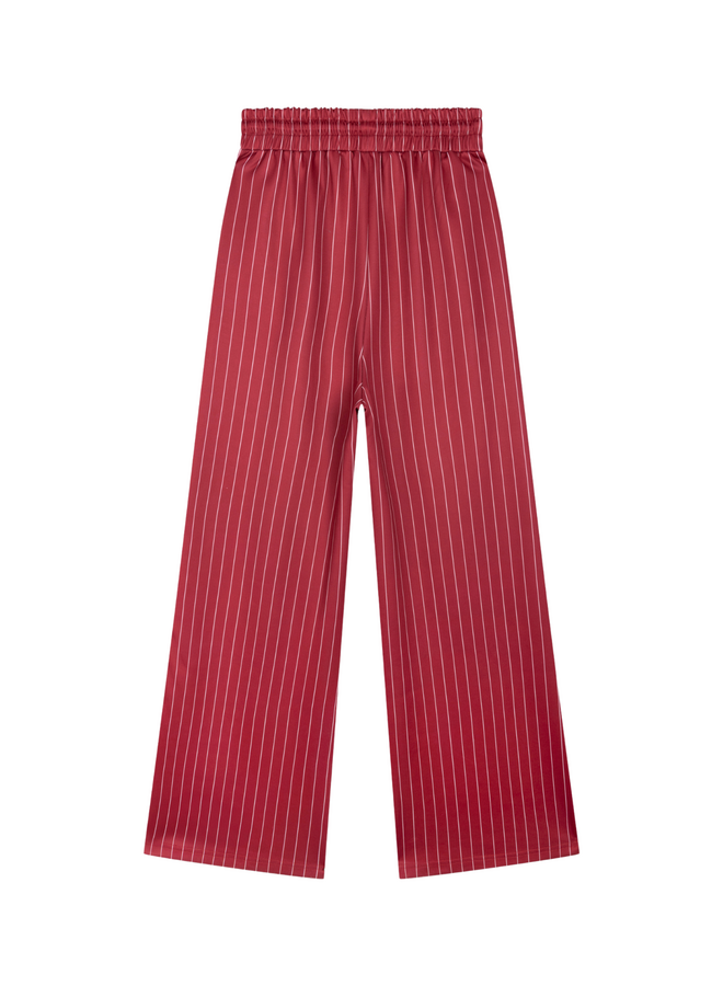 Broek Pinstripe Cerise