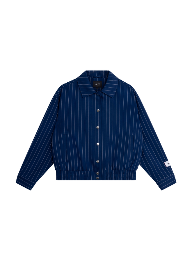 Jack Clean Striped Night Blue