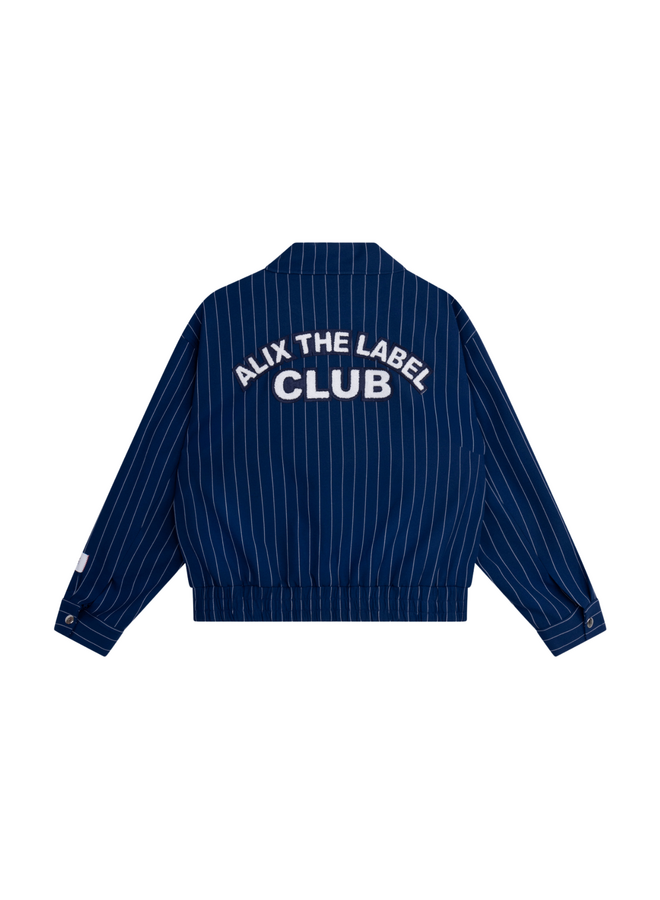 Jack Clean Striped Night Blue