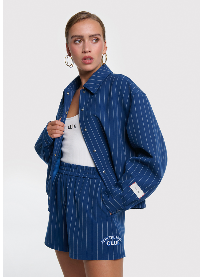 Jack Clean Striped Night Blue