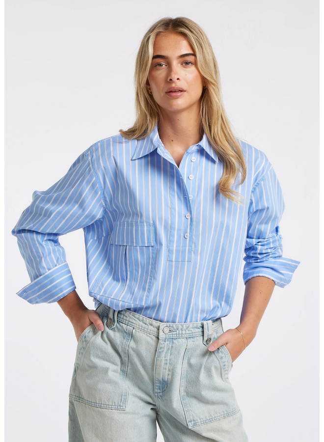 Blouse Aya Silver Lake Blue