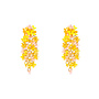 Day & Eve oorbellen E60130-2 Geel/Goudkleurig