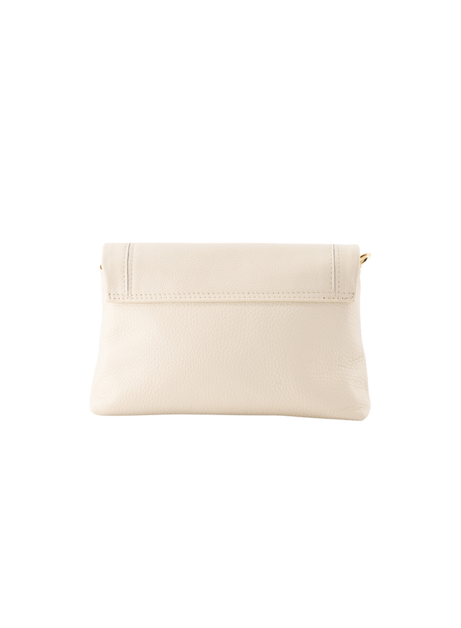 Jewelz tas Jade Classic Grain Ecru/Goudkleurig