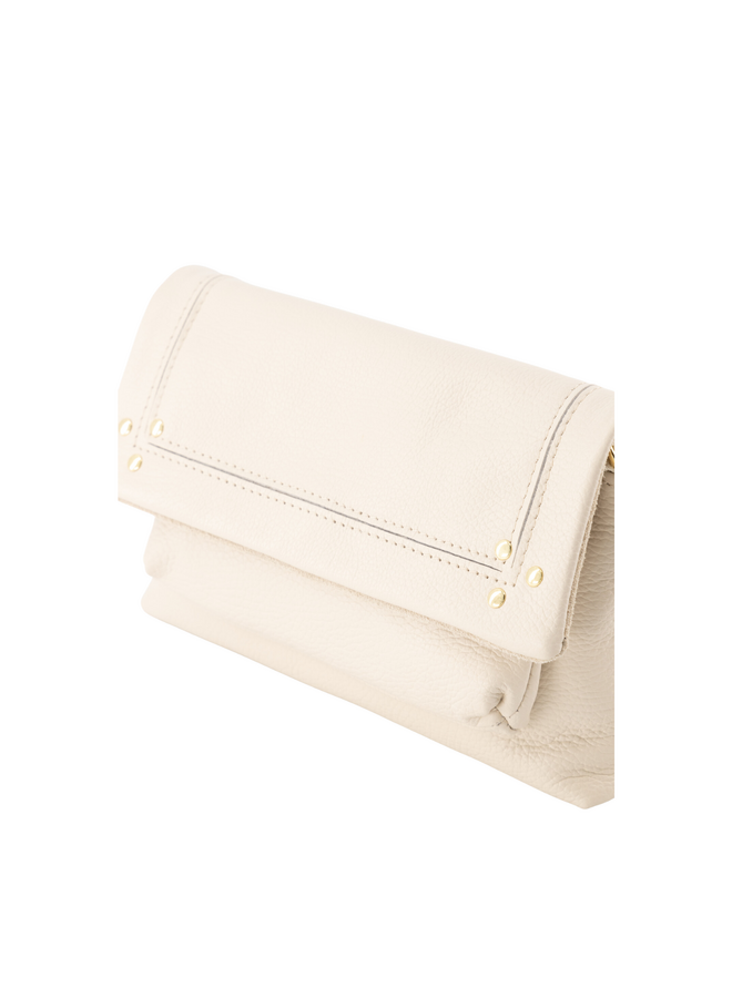 Jewelz tas Jade Classic Grain Ecru/Goudkleurig