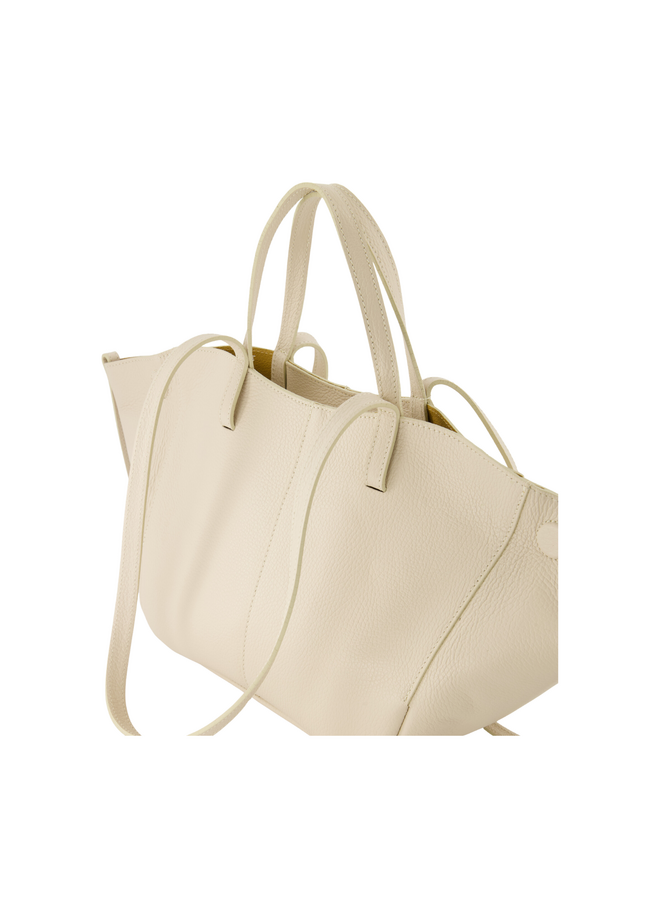 Jewelz tas Martha Classic Grain Ecru/Goudkleurig