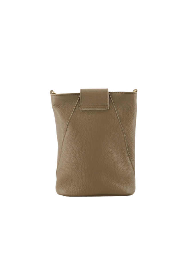 Jewelz tas Kendra Classic Grain Taupe/Goudkleurig