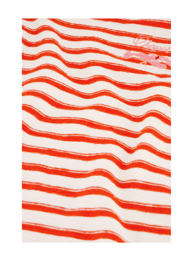 Top Celina Cosy White/Tangerine Tango