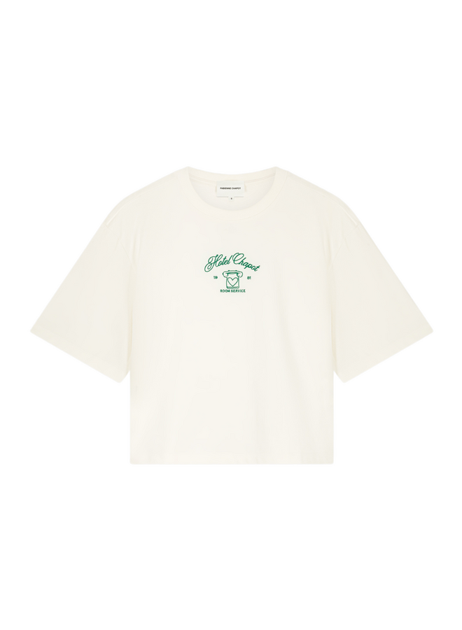 T-shirt Benja Cosy White/Green