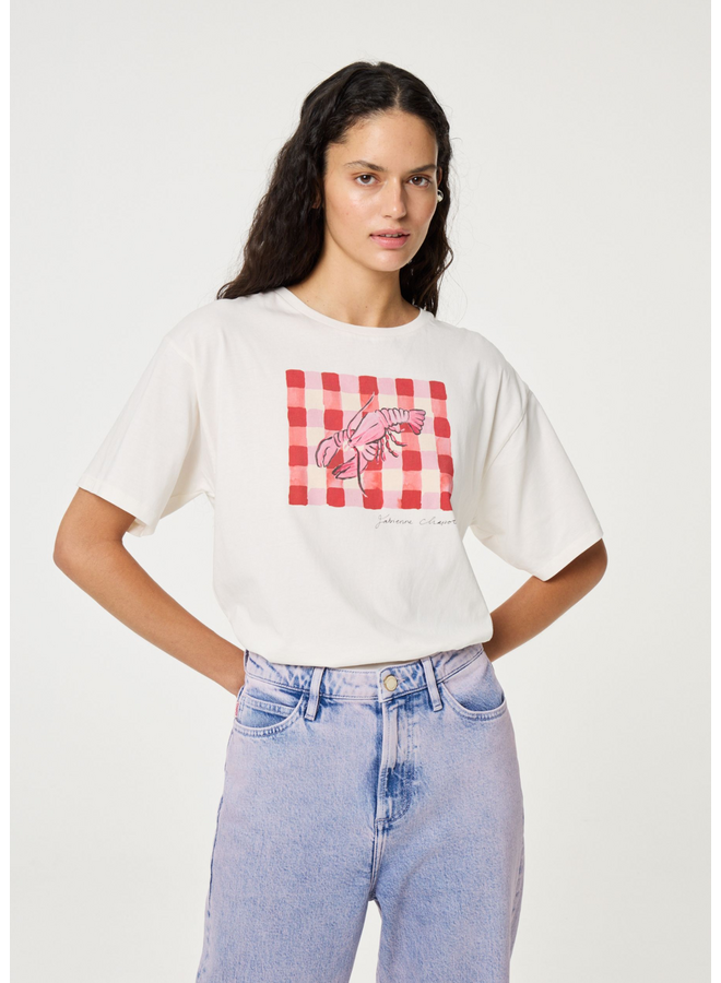 T-shirt Fay Cosy White
