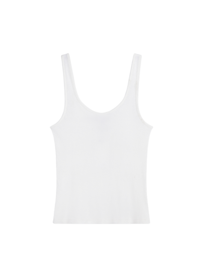 Top Rib Soft White
