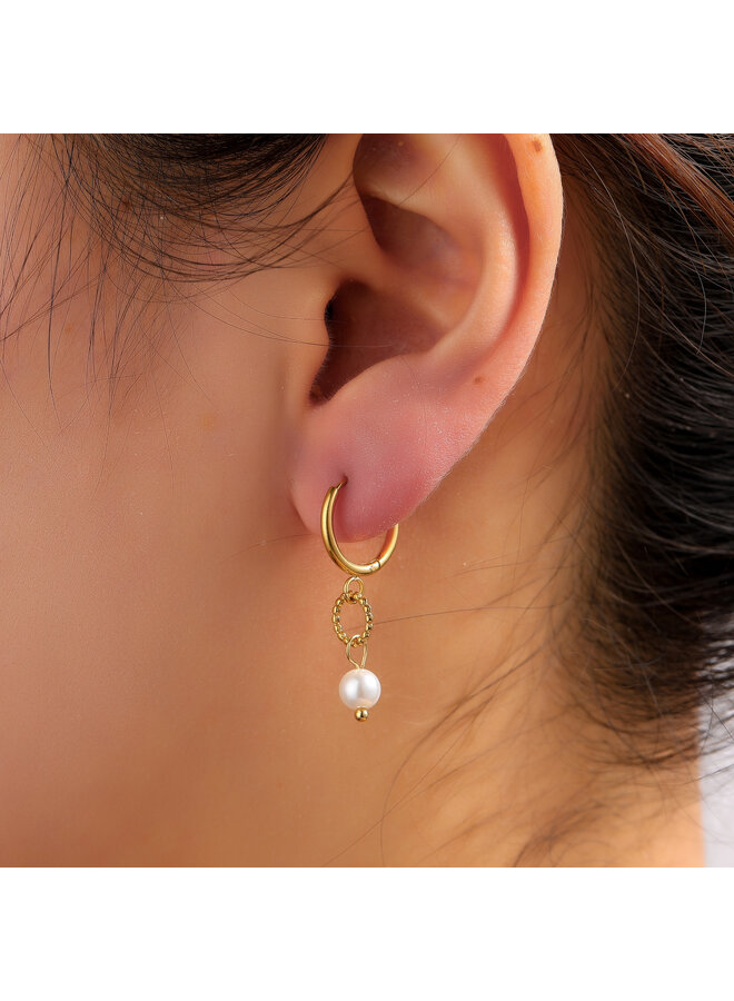 Day & Eve oorbellen E61157-1 Goudkleurig