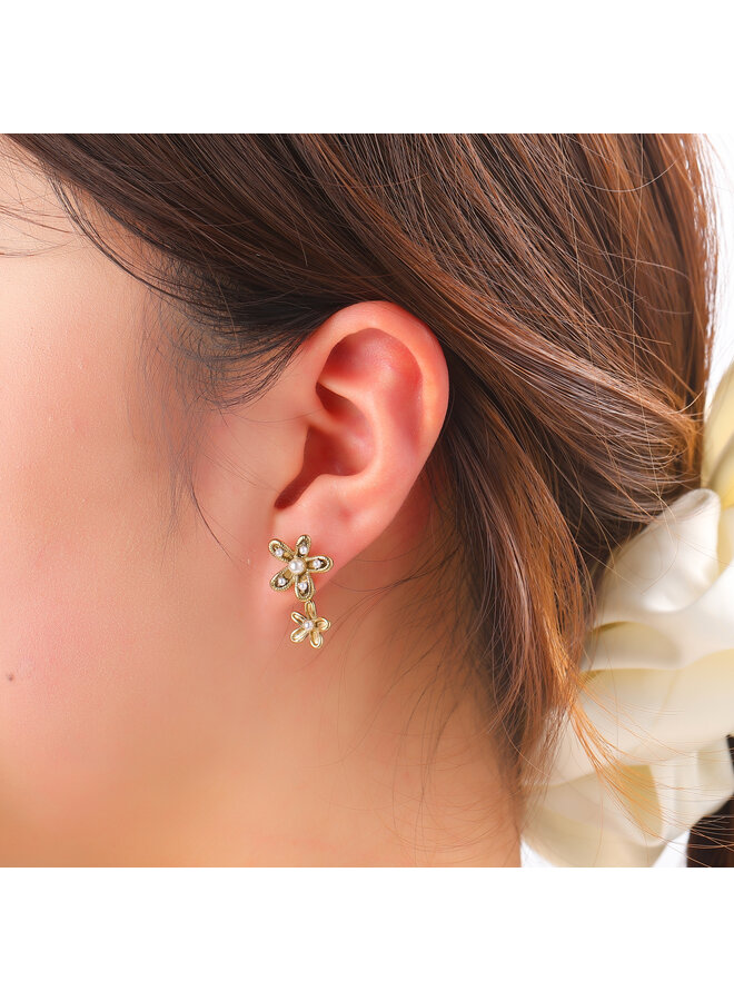 Day & Eve oorbellen E61135-2 Goudkleurig