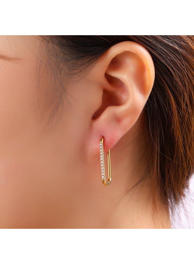 Day & Eve oorbellen E61519-2 Goudkleurig