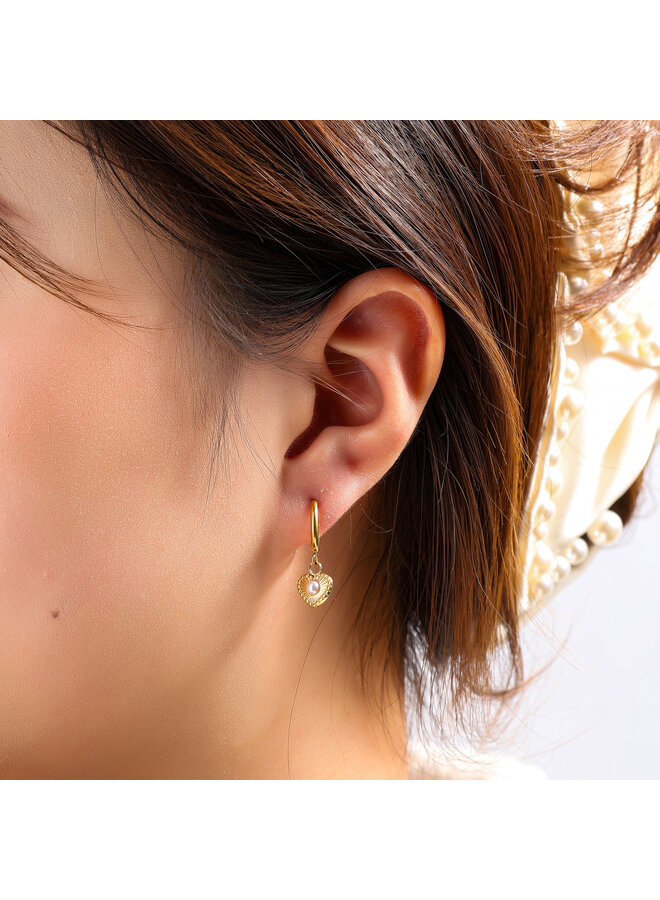 Day & Eve oorbellen E61130-2 Goudkleurig