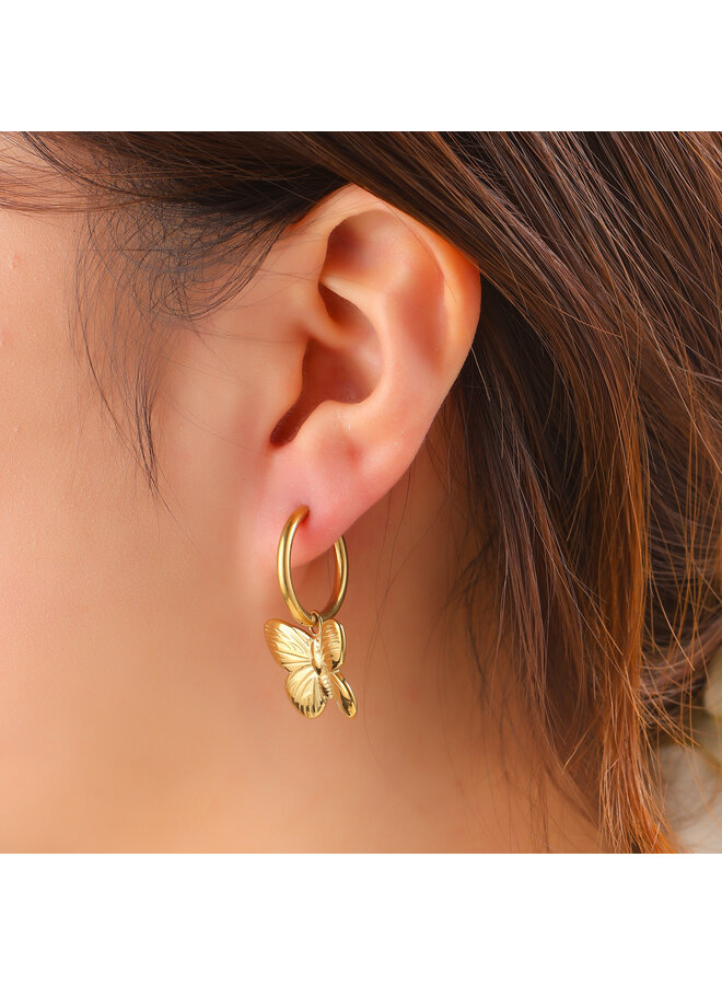 Day & Eve oorbellen E61104-2 Goudkleurig