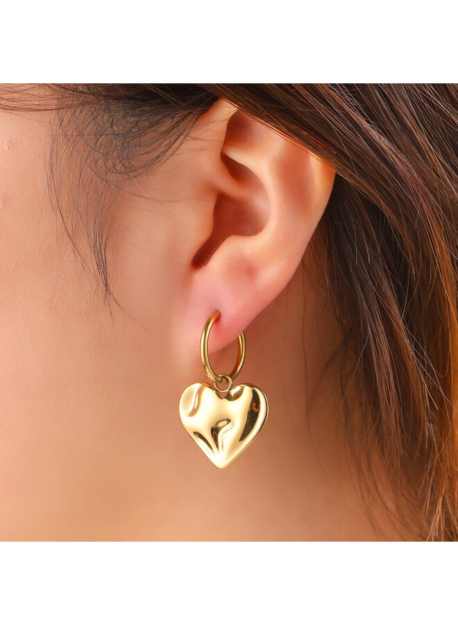 Day & Eve oorbellen E61107-2 Goudkleurig