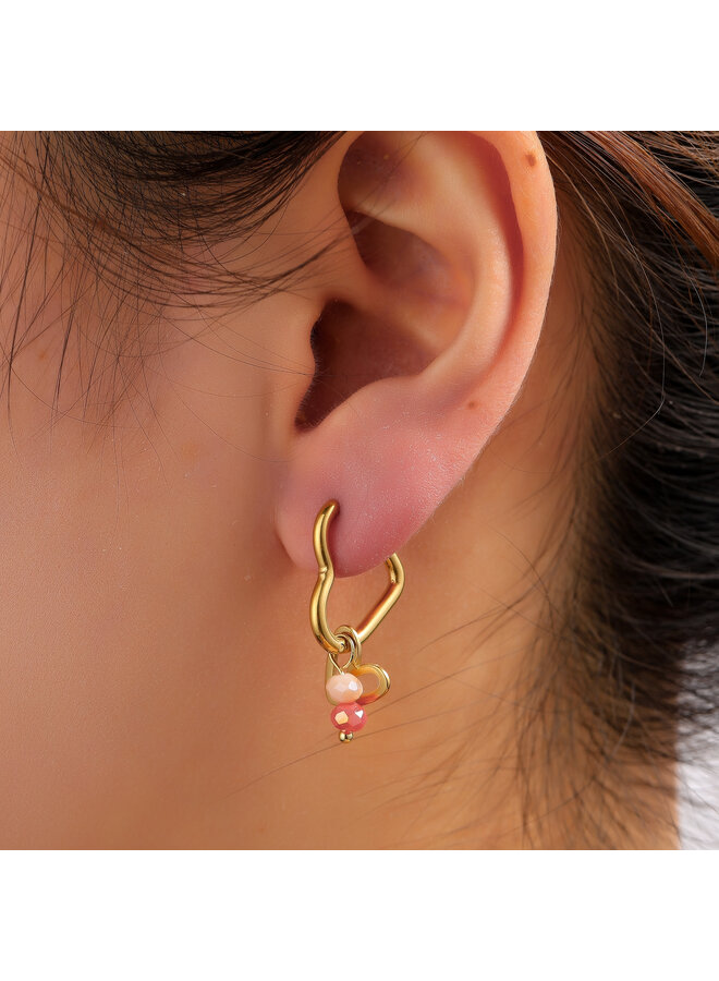 Day & Eve oorbellen E61150-4 Goudkleurig