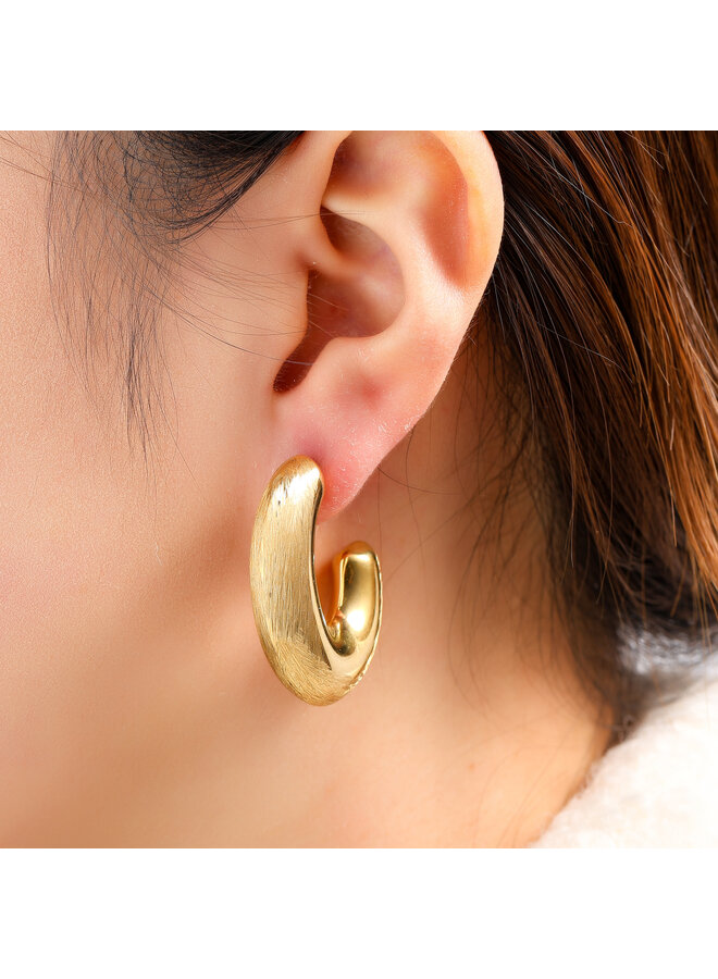 Day & Eve oorbellen E61242-2 Goudkleurig