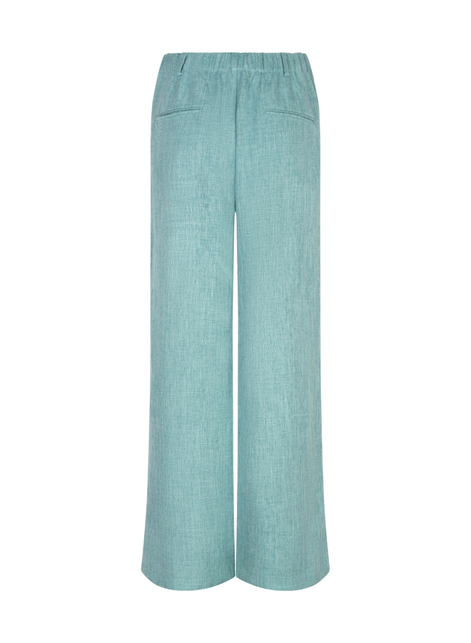 Broek Leona Turquoise Melange