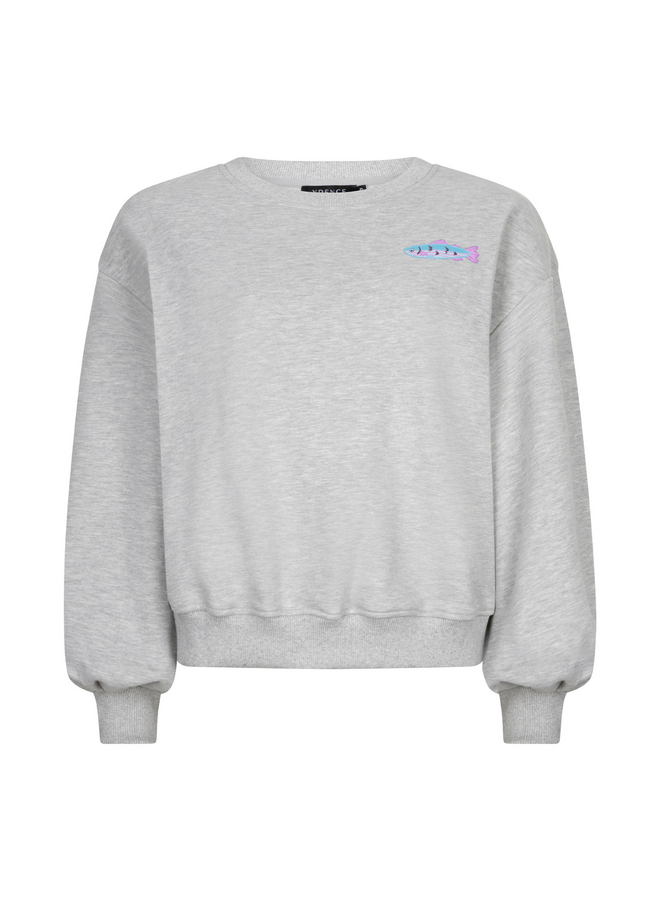 Sweater Catch Me Grey Melange