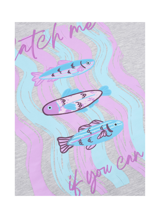 Sweater Catch Me Grey Melange