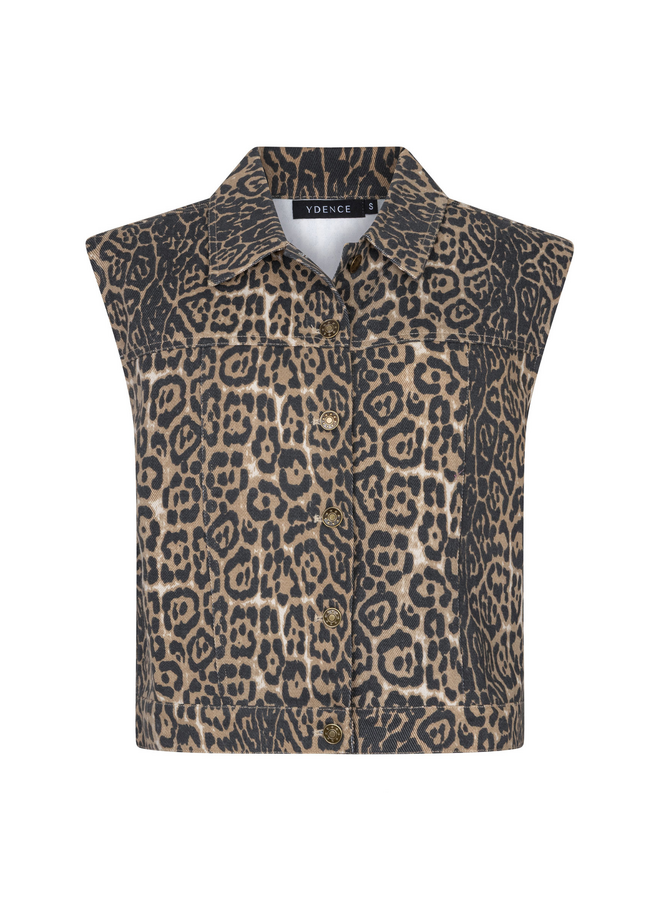 Gilet Tara Leopard