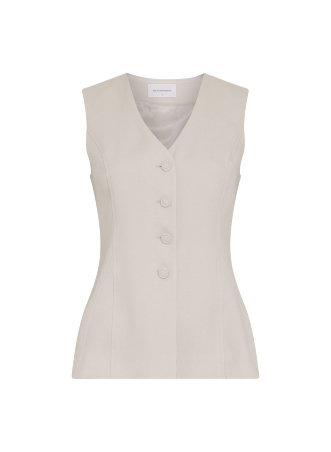 Gilet Esteriane Oatmeal Melange