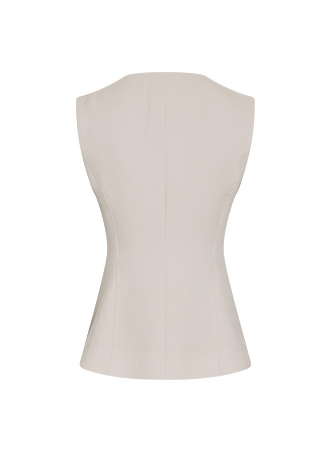 Gilet Esteriane Oatmeal Melange