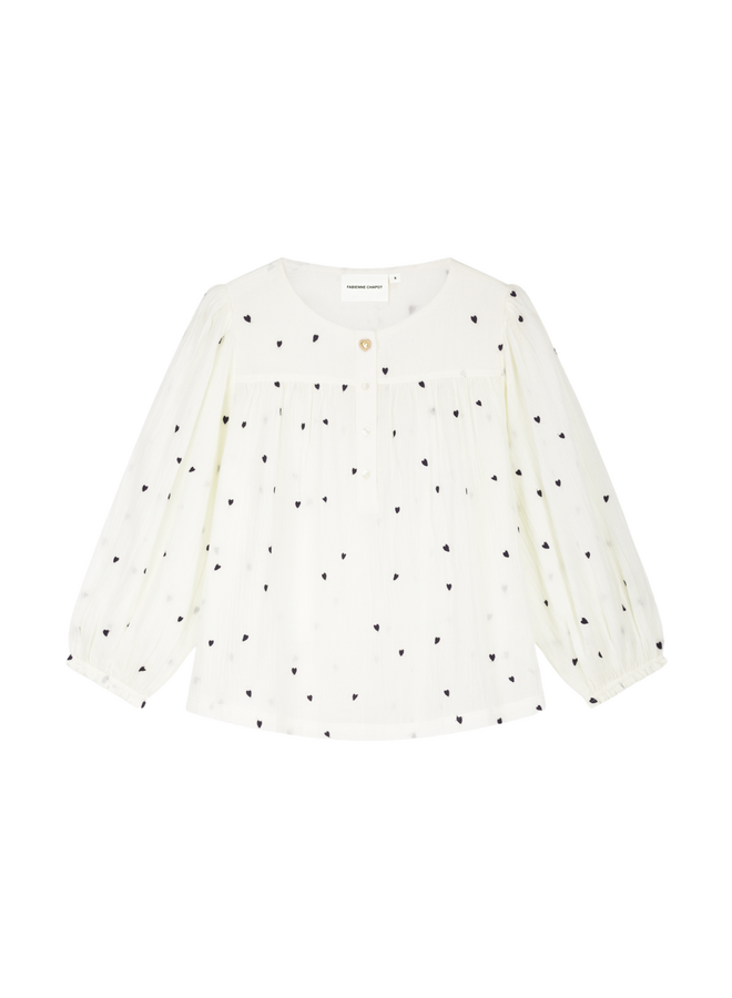 Top Bindi Cosy White/Black