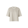 T-shirt Emrys-M Island Fossil Sugar Stripe