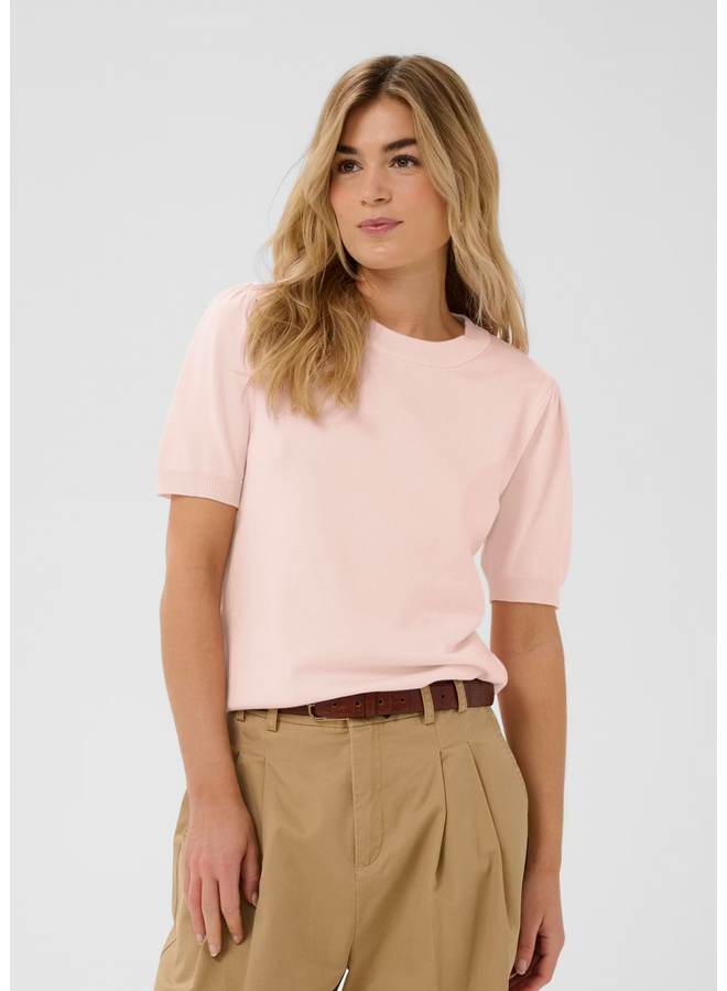 Top MilaSZ Korte Mouw Chalk Pink