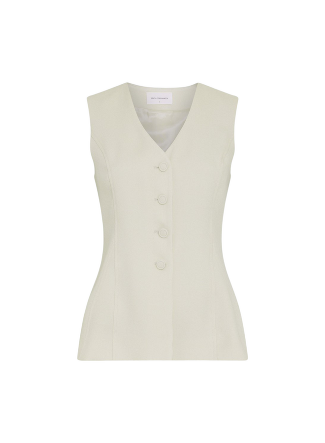 Gilet Esteriane Oatmeal Melange