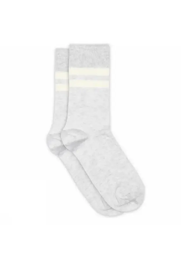 MP Denmark sokken Tina Pearl Grey Melange