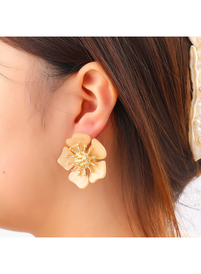 Day & Eve oorbellen E60057-1 Goudkleurig