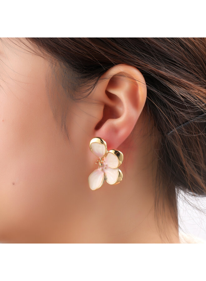 Day & Eve oorbellen E60044-1 Goudkleurig