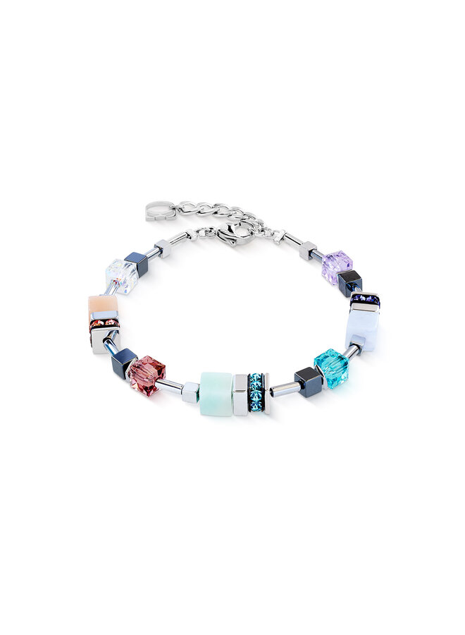 COEUR de LION armband 3017/1580 Pastel/Zilverkleurig