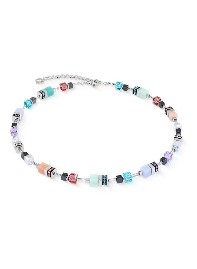 COEUR de LION ketting 3017/1580 Pastel/Zilverkleurig