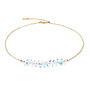 COEUR de LION ketting 4633/1816 Crystal/Goud Verguld