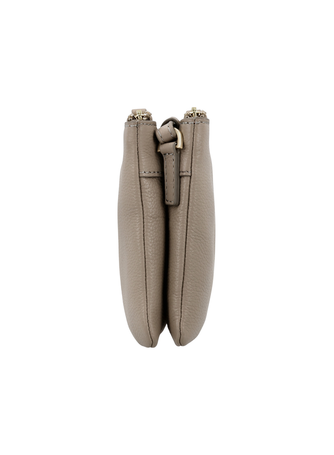 LouLou tas Camille Soft Sepia/Goudkleurig