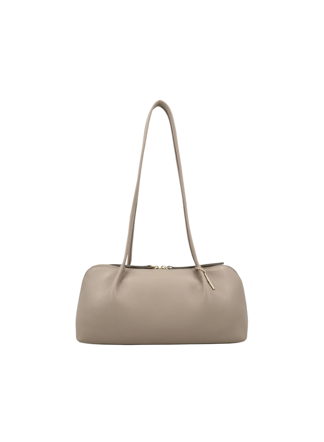 LouLou tas Elo Soft Sepia/Goudkleurig