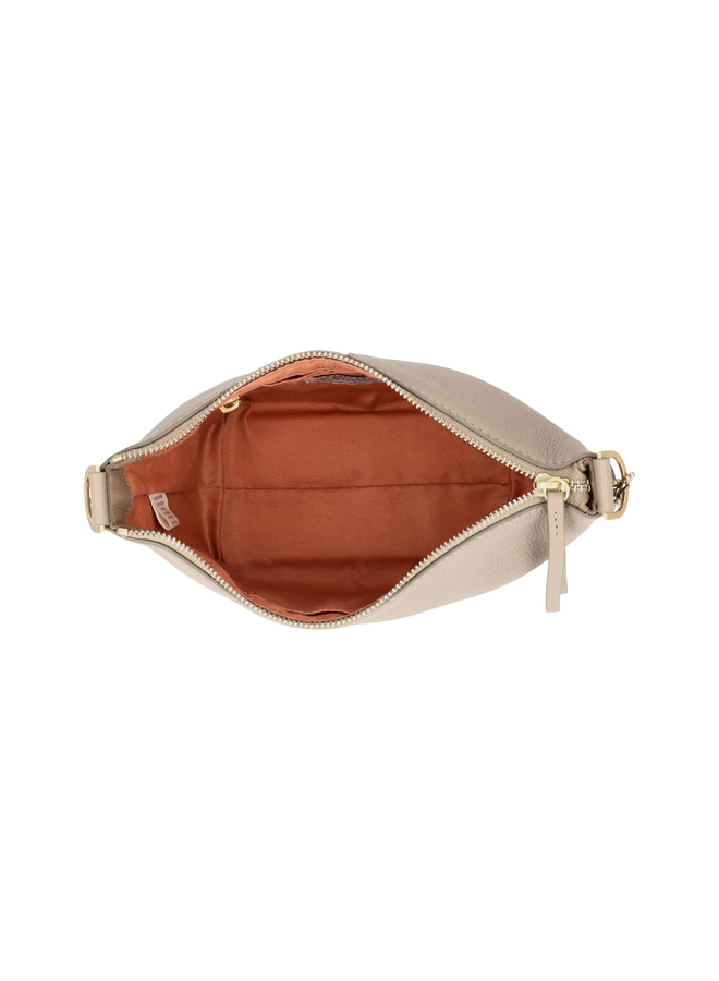 LouLou tas Lois Soft Sepia/Goudkleurig