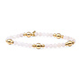 Sparkling Jewels armband Bold Mix Moonstone Goudkleurig
