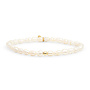 Sparkling Jewels armband Saturn Small Pearl Goudkleurig